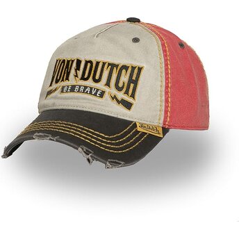 Casquette courbée multicolore ajustable RETRO08 Von Dutch