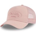 casquette-trucker-rose-log10-von-dutch
