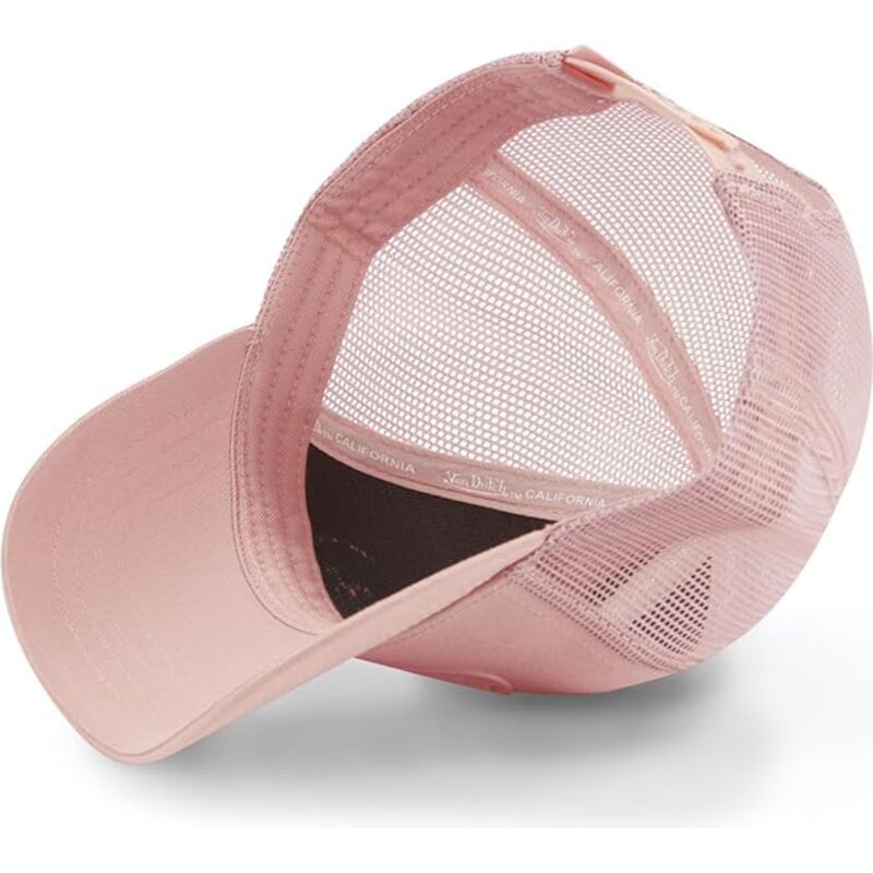 cappello-curvo-rosa-snapback-log10-di-von-dutch