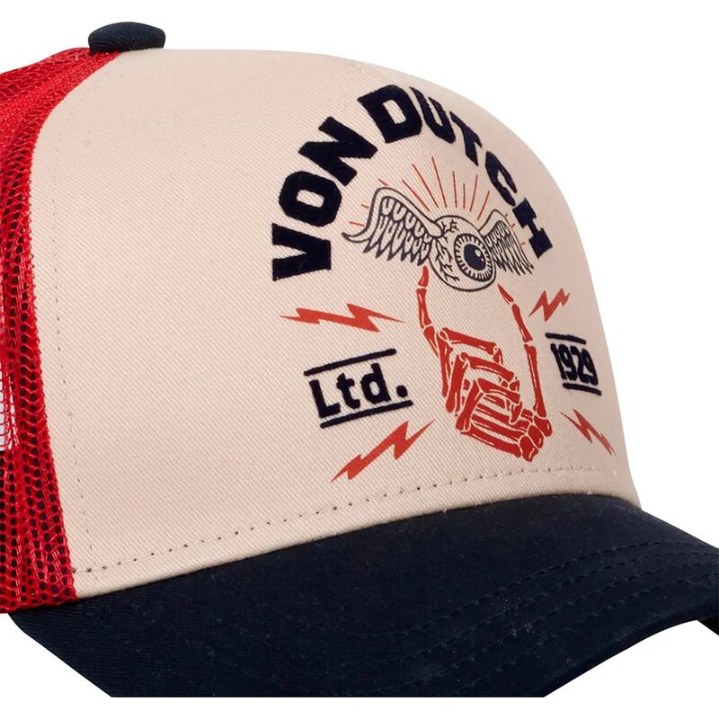 cappello-curvo-multicolore-snapback-gra-di-von-dutch