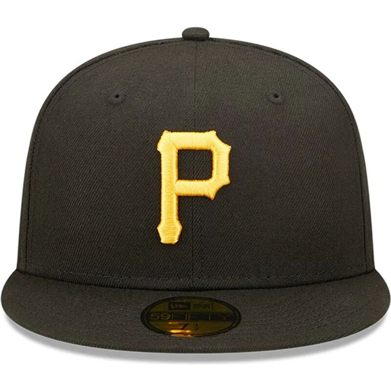 schwarze-enganliegende-59fifty-ac-perf-flatcap-der-pittsburgh-pirates-mlb-von-new-era schwarze-enganliegende-59fifty-ac-perf-flatcap-der-pittsburgh-pirates-mlb-von-new-era