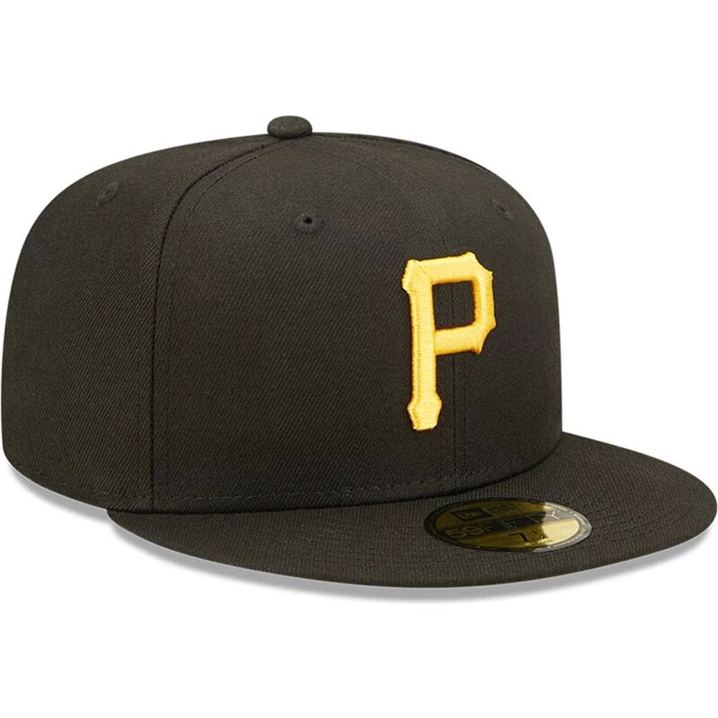 casquette-plate-noire-ajustee-59fifty-ac-perf-pittsburgh-pirates-mlb-new-era