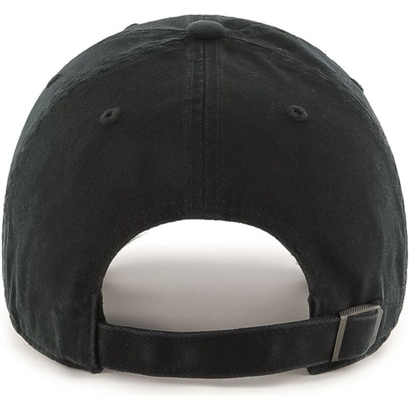cappello-curvo-nero-cinghia-regolabile-clean-up-base-runner-mini-dei-new-york-yankees-mlb-di-47-brand cappello-curvo-nero-cinghia-regolabile-clean-up-base-runner-mini-dei-new-york-yankees-mlb-di-47-brand