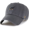 mutzen-gebogen-grau-verstellbares-band-clean-up-base-runner-icon-dog-von-47-brand