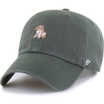 Casquette courbée verte ajustable Clean Up Base Runner Icon Dog 47 Brand
