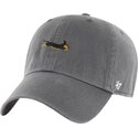 casquette-courbee-grise-ajustable-clean-up-base-runner-icon-dog-chien-47-brand