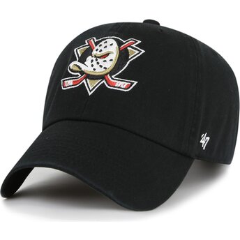 Casquette courbée noire ajustable Clean Up Anaheim Ducks NHL 47 Brand