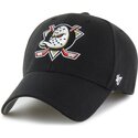 cappello-curvo-nero-cinghia-regolabile-mvp-essential-dei-anaheim-ducks-nhl-di-47-brand