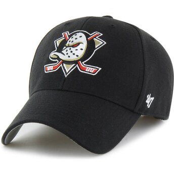 Casquette courbée noire ajustable MVP Essential Anaheim Ducks NHL 47 Brand