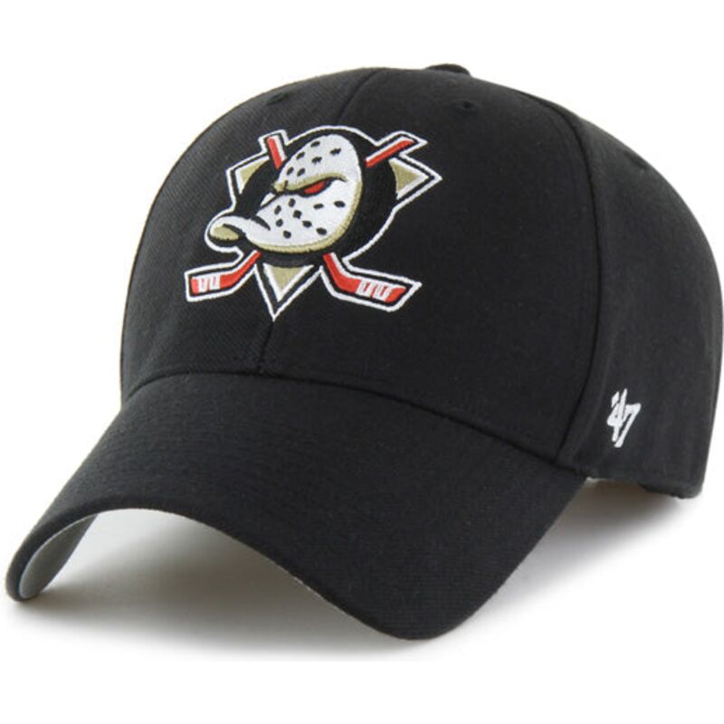 casquette-courbee-noire-ajustable-mvp-essential-anaheim-ducks-nhl-47-brand casquette-courbee-noire-ajustable-mvp-essential-anaheim-ducks-nhl-47-brand