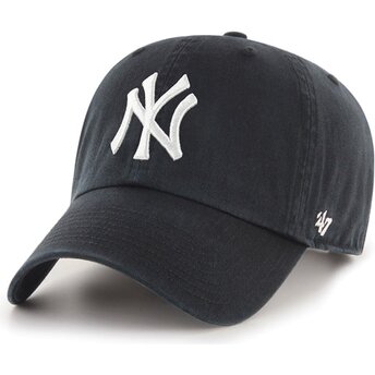 Casquette courbée noire New York Yankees MLB Clean Up 47 Brand