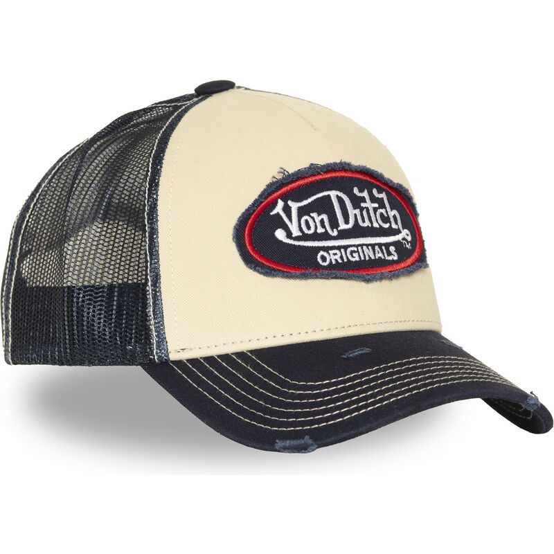 casquette-trucker-bleue-marine-et-beige-urb02-von-dutch casquette-trucker-bleue-marine-et-beige-urb02-von-dutch