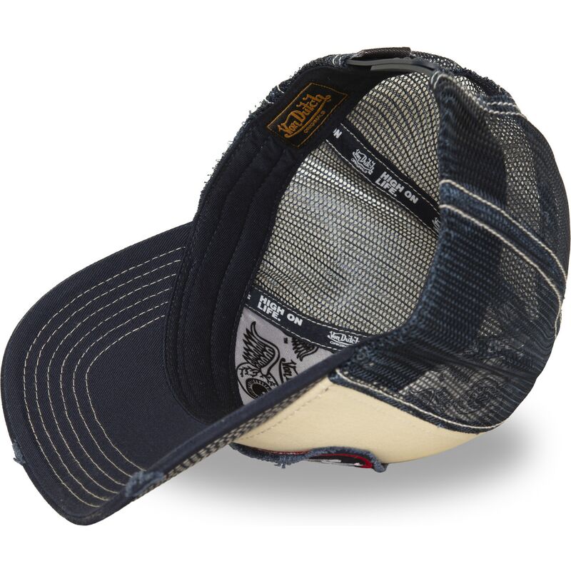 cappello-curvo-blu-marino-snapback-urb02-di-von-dutch
