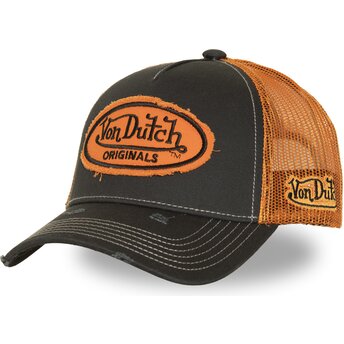 Mützen gebogen schwarz snapback URB05 von Von Dutch