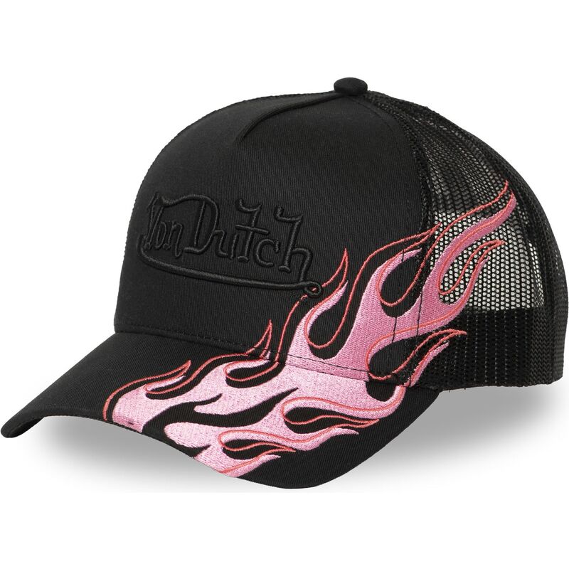 cappello-curvo-nero-snapback-feu-di-von-dutch cappello-curvo-nero-snapback-feu-di-von-dutch