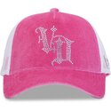 casquette-trucker-rose-et-blanche-royalp-von-dutch