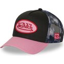 cappello-curvo-multicolore-snapback-space-di-von-dutch