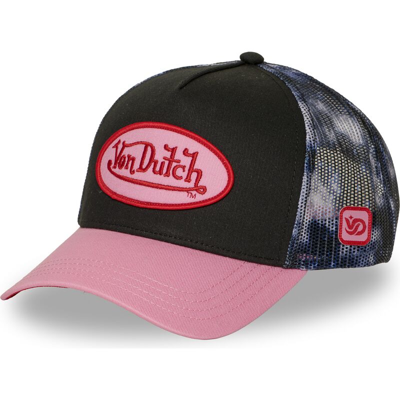 mutzen-gebogen-mehrfarbig-snapback-space-von-von-dutch