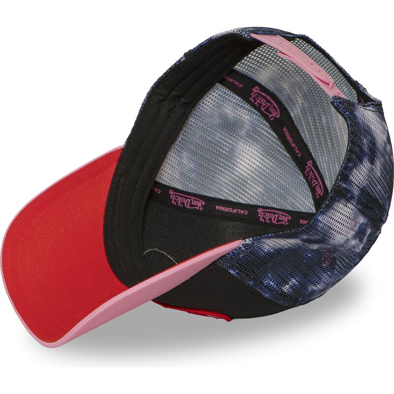 cappello-curvo-multicolore-snapback-space-di-von-dutch