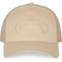 cappello-curvo-beige-snapback-log23-di-von-dutch