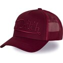 cappello-curvo-rosso-snapback-emb07-di-von-dutch