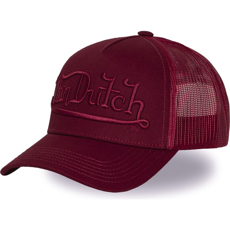 casquette-trucker-grenat-emb07-von-dutch