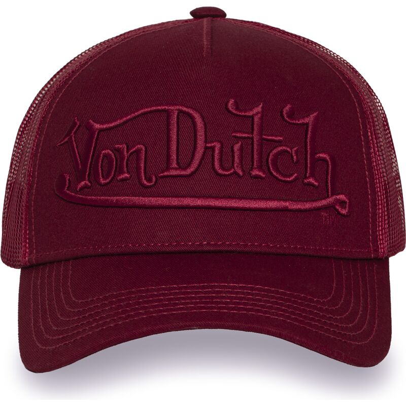 casquette-trucker-grenat-emb07-von-dutch