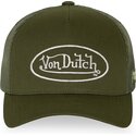 cappello-curvo-verde-cinghia-regolabile-lofb52-di-von-dutch