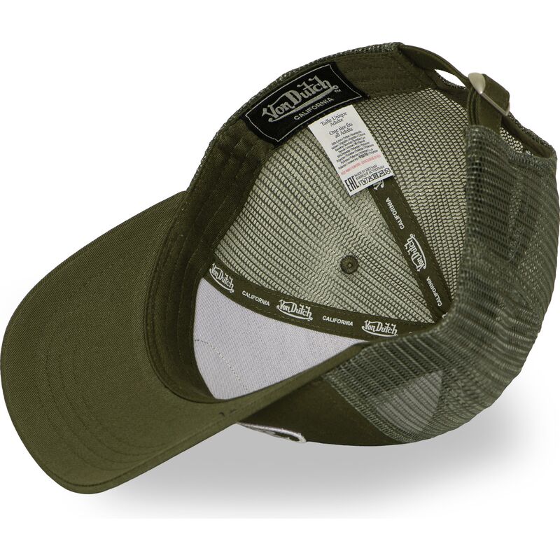 cappello-curvo-verde-cinghia-regolabile-lofb52-di-von-dutch cappello-curvo-verde-cinghia-regolabile-lofb52-di-von-dutch