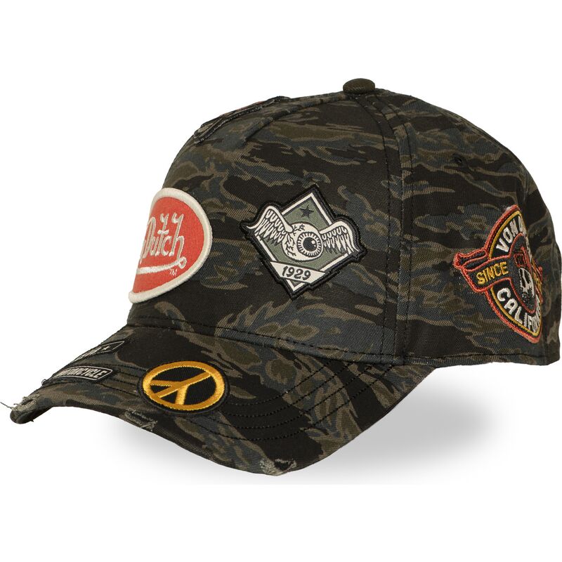 casquette-courbee-camouflage-snapback-kamo02-von-dutch casquette-courbee-camouflage-snapback-kamo02-von-dutch