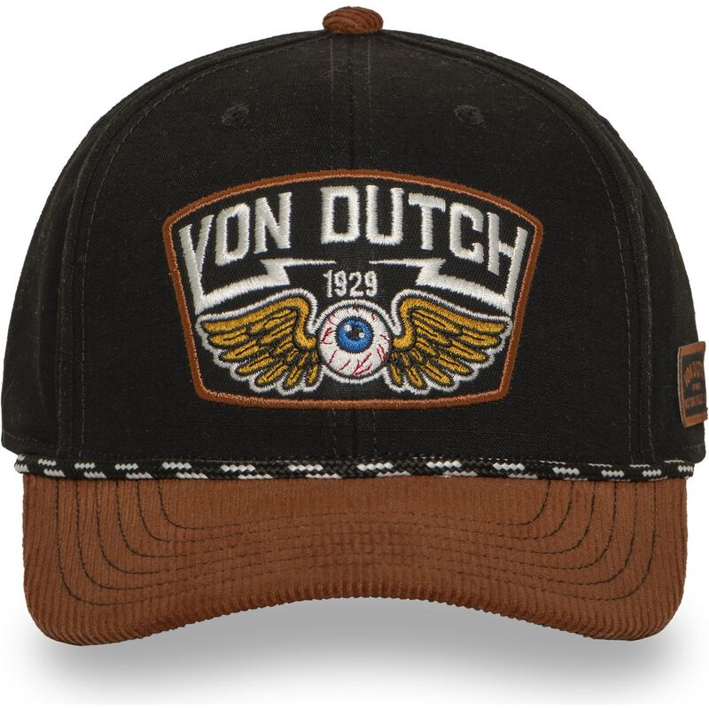 cappello-curvo-marrone-snapback-sem16-di-von-dutch cappello-curvo-marrone-snapback-sem16-di-von-dutch