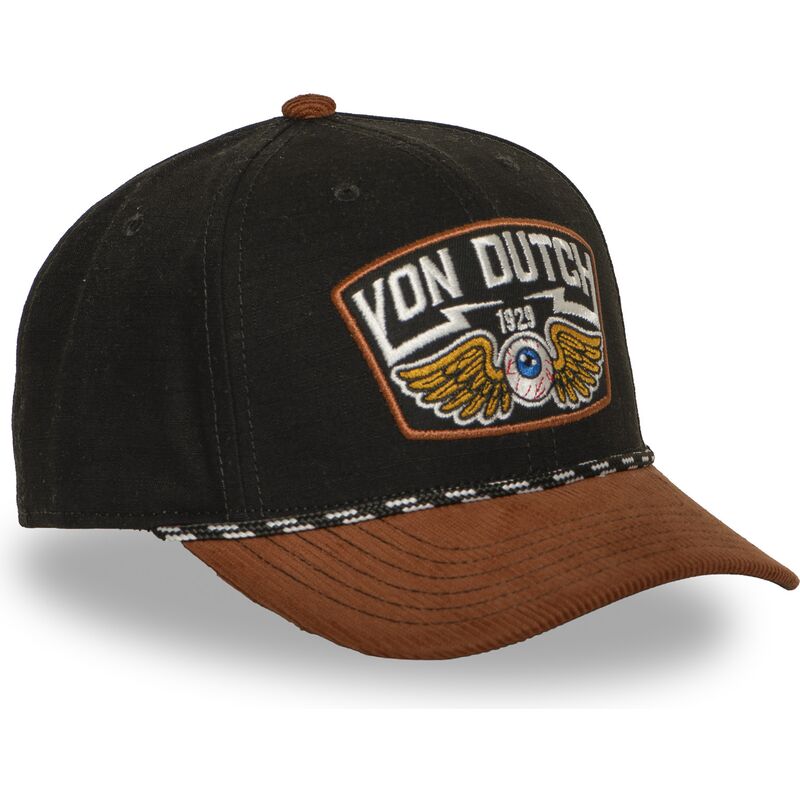 cappello-curvo-marrone-snapback-sem16-di-von-dutch cappello-curvo-marrone-snapback-sem16-di-von-dutch