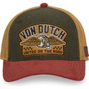 cappello-curvo-multicolore-snapback-sem19-di-von-dutch