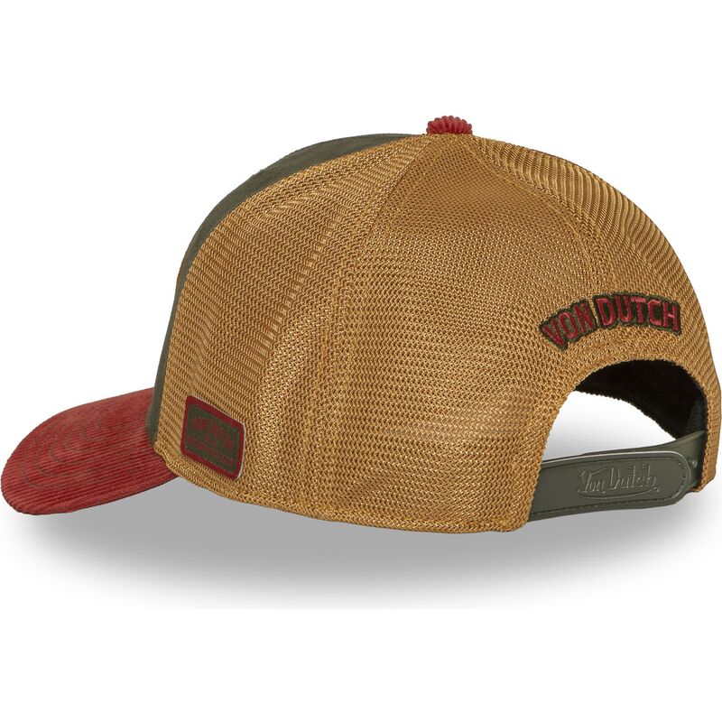 cappello-curvo-multicolore-snapback-sem19-di-von-dutch