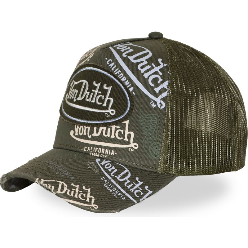 cappello-curvo-verde-snapback-cafe14-di-von-dutch
