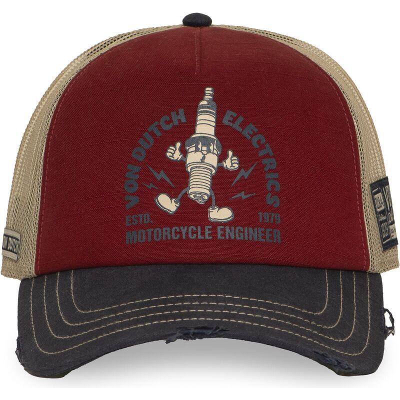 cappello-curvo-multicolore-snapback-crew36-di-von-dutch