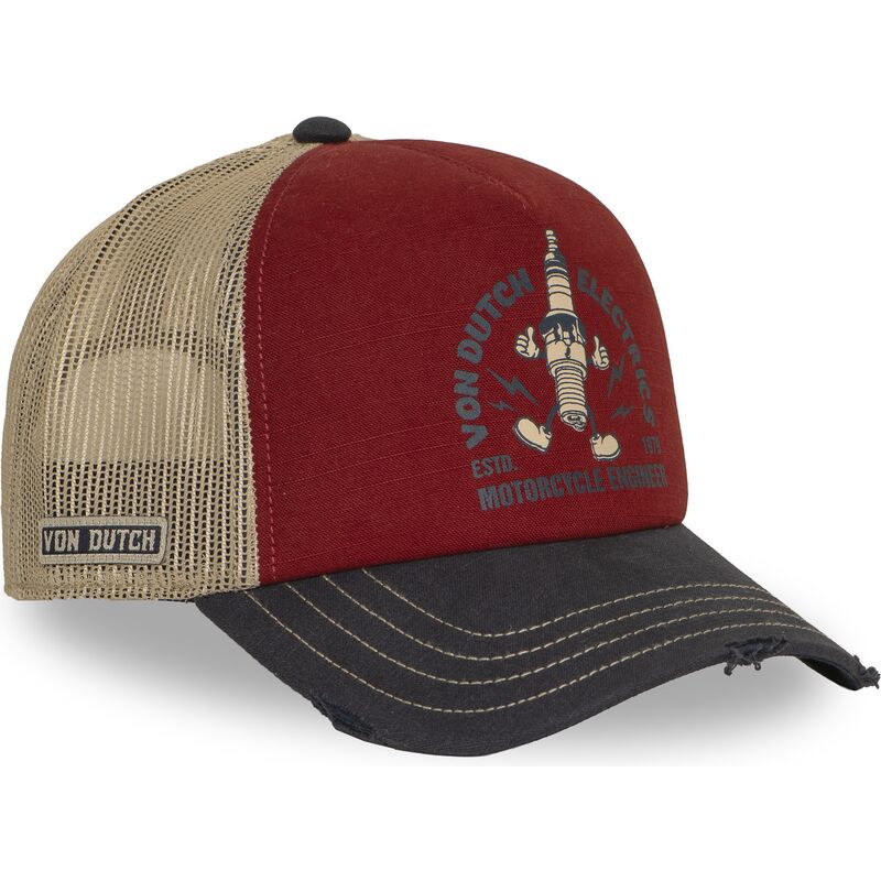 cappello-curvo-multicolore-snapback-crew36-di-von-dutch