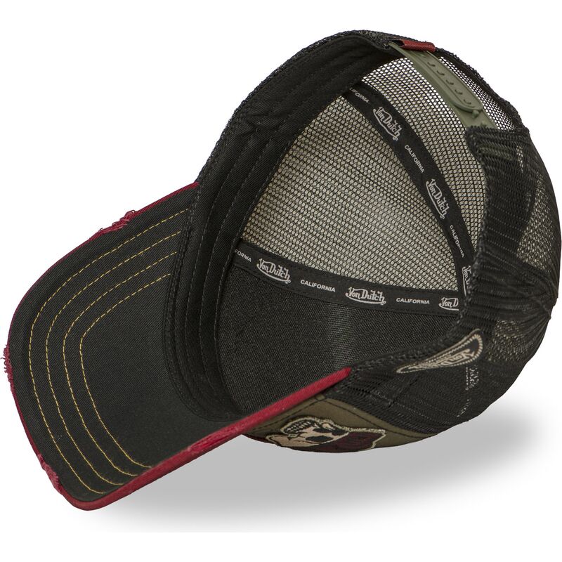 cappello-curvo-multicolore-snapback-patches17-di-von-dutch
