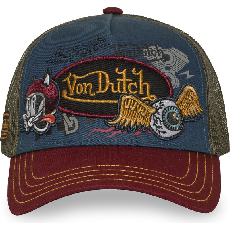 mutzen-gebogen-mehrfarbig-snapback-patches20-von-von-dutch mutzen-gebogen-mehrfarbig-snapback-patches20-von-von-dutch