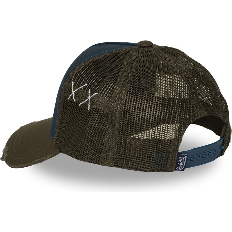 casquette-trucker-bleue-marine-et-verte-used-14-von-dutch casquette-trucker-bleue-marine-et-verte-used-14-von-dutch