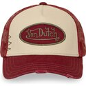 cappello-curvo-rosso-snapback-used-16-di-von-dutch