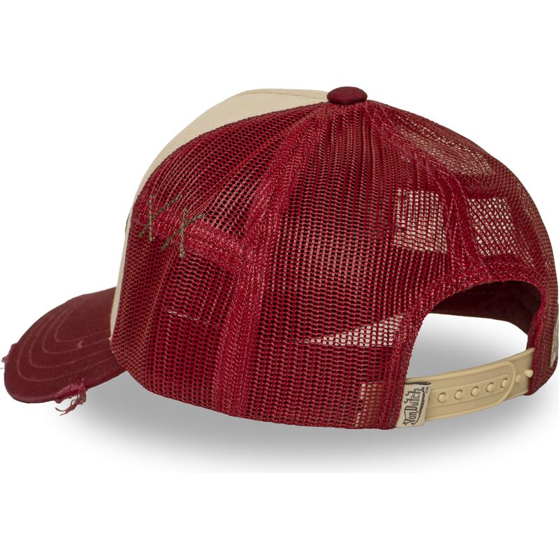 cappello-curvo-rosso-snapback-used-16-di-von-dutch
