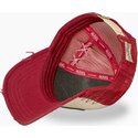cappello-curvo-rosso-snapback-used-16-di-von-dutch