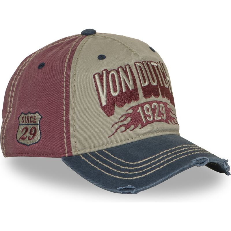 casquette-courbee-multicolore-ajustable-retro15-von-dutch casquette-courbee-multicolore-ajustable-retro15-von-dutch