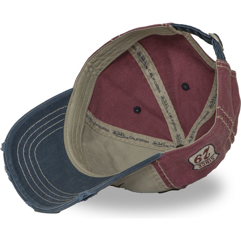 casquette-courbee-multicolore-ajustable-retro15-von-dutch casquette-courbee-multicolore-ajustable-retro15-von-dutch