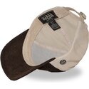 cappello-curvo-marrone-cinghia-regolabile-lof-b49-di-von-dutch