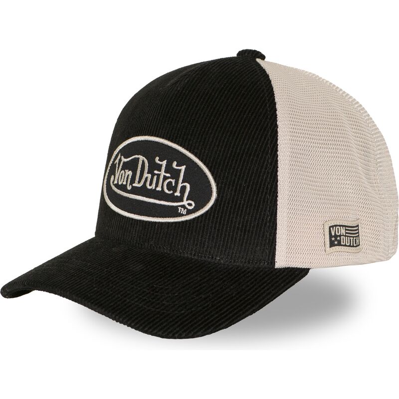cappello-curvo-nero-cinghia-regolabile-lof-b50-di-von-dutch cappello-curvo-nero-cinghia-regolabile-lof-b50-di-von-dutch