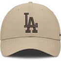 cappello-curvo-beige-cinghia-regolabile-club-structured-uv-poly-ripstop-dei-los-angeles-dodgers-mlb-di-nike