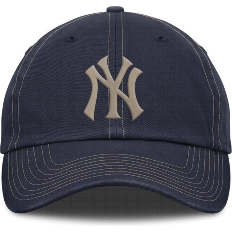 mutzen-gebogen-marineblau-verstellbares-band-fathers-day-club-unstructured-organic-cotton-der-new-york-yankees-mlb-von-nike mutzen-gebogen-marineblau-verstellbares-band-fathers-day-club-unstructured-organic-cotton-der-new-york-yankees-mlb-von-nike