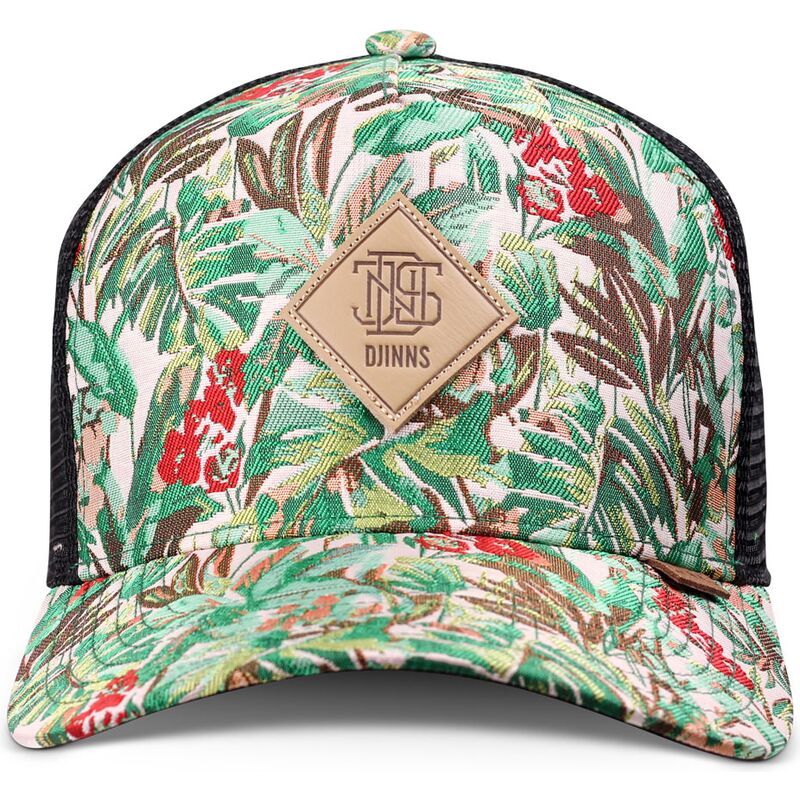 cappello-curvo-verde-snapback-hft-woven-jungle-di-djinns
